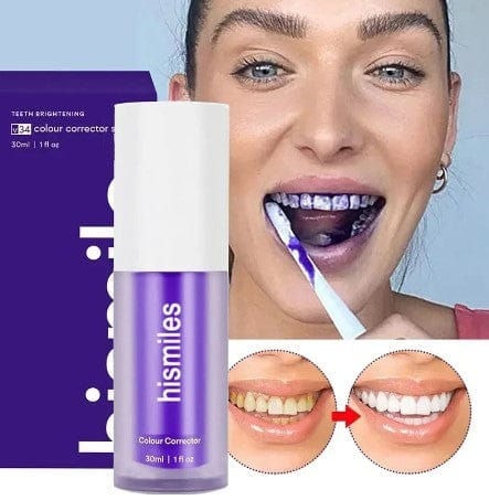 Hismile v34 Purple Teeth Whitening Toothpaste