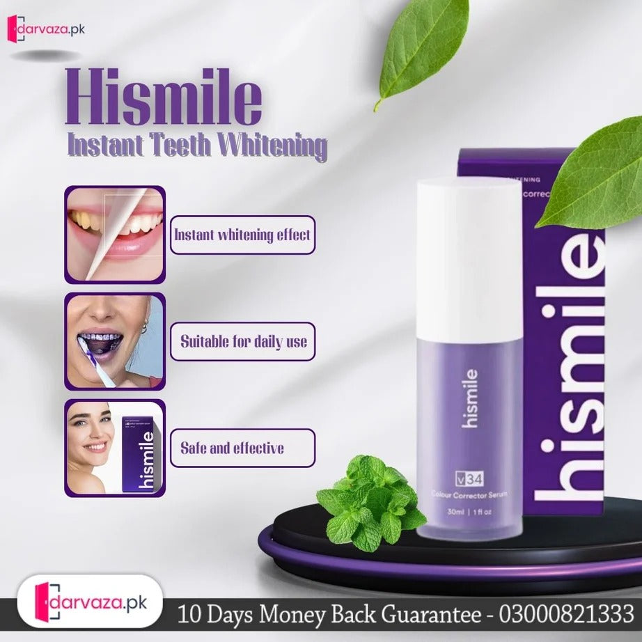 Hismile v34 Purple Teeth Whitening Toothpaste