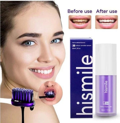 Hismile v34 Purple Teeth Whitening Toothpaste